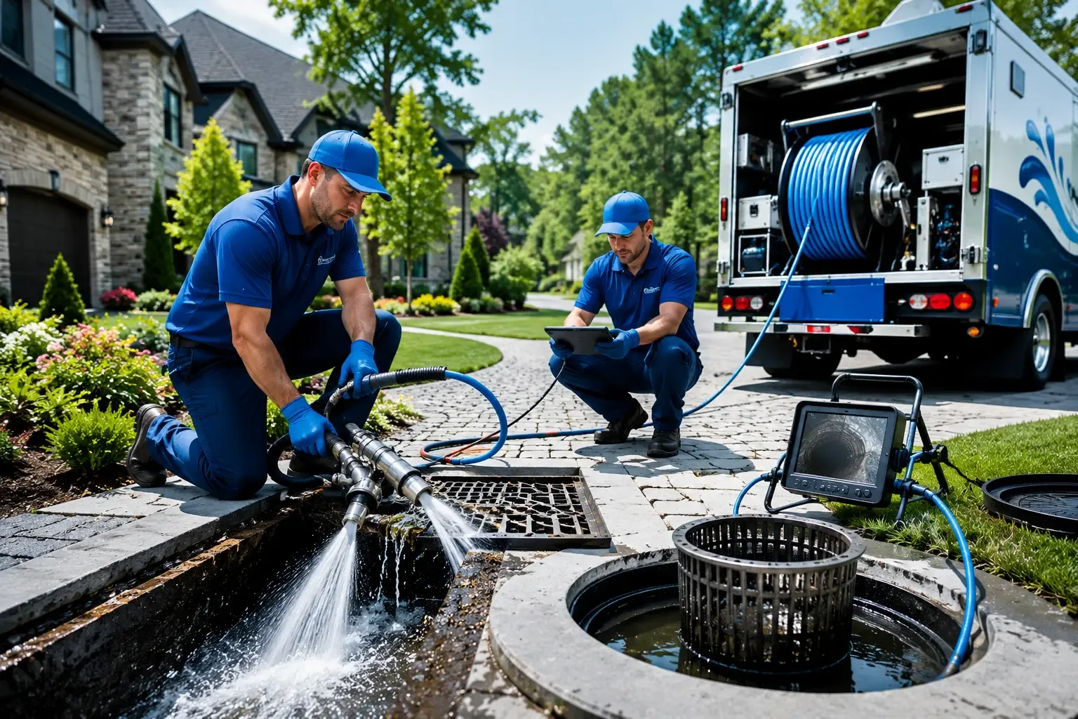 Local outdoor drain cleaning professionals in Batson, TX